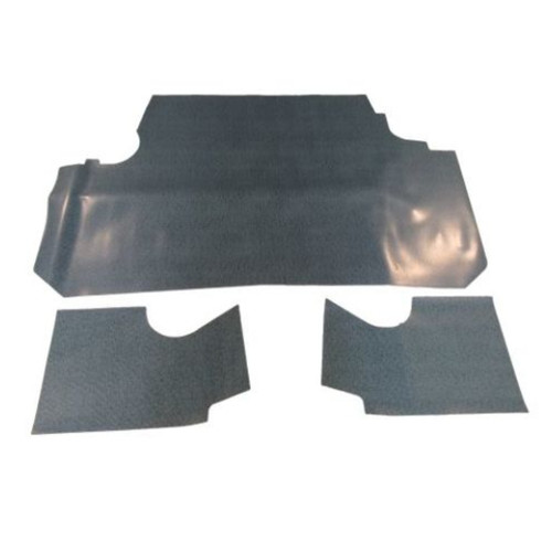 Trunk Floor Mat Cover for Classic Pontiac Grand Prix 2 Door Hardtop in Aqua Color.