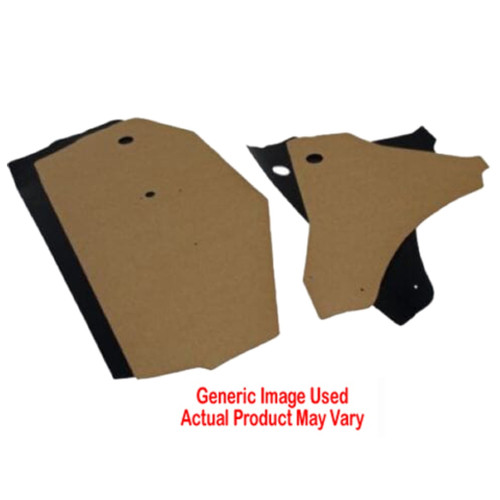 Water Shield Vapor Barrier 2Pc for 69-1972 Pontiac Grand Prix Door Panel Paper