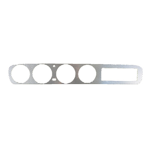 Original Style Aluminum Dash Cover Insert Trim (1-Piece), for 1964 Pontiac GTO