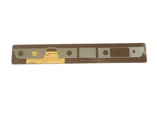 Dash Cover Insert Trim for 1964-1965 Pontiac GTO Aluminum 3pc Made in USA Dash Cover Insert Trim for 1964-1965 Pontiac GTO Aluminum 3pc Made in USA