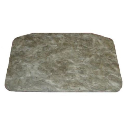 Fiberglass Hood Insulation Pad Heat Shield for 1971-1974 Plymouth Road Runner/GTX, Gray Front Cover, US-made Quality.