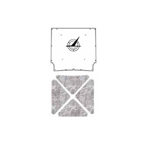 Premium Hood Insulation Pad Heat Shield for Ford Falcon, Ultimate Sound & Heat Insulation, Easy Installation Kit.