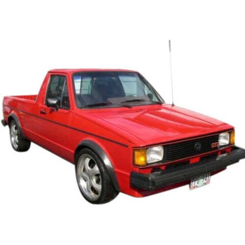 Headliner Cardboard/Fiberboard Unpainted Black for 80-84 Volkswagen Rabbit Pickup 2 Door