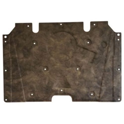 Hood Insulation Pad Heat Shield for 1981 Chevrolet Monte Carlo Fiberglass Gray/Black - Reduce Engine Noise and Heat,
