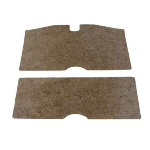 1979-93 Ford Mustang Headliner Insulation Kit Gray Jute Material Front Rear Sedan Coupe 2DR - US Made Quality - Reduce Heat