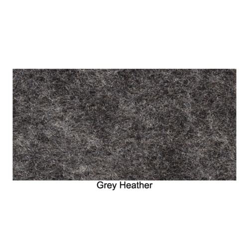 Trunk Floor Mat Cover for 1979-1993 Ford Mustang 2DR Small Charcoal Heather 1pc