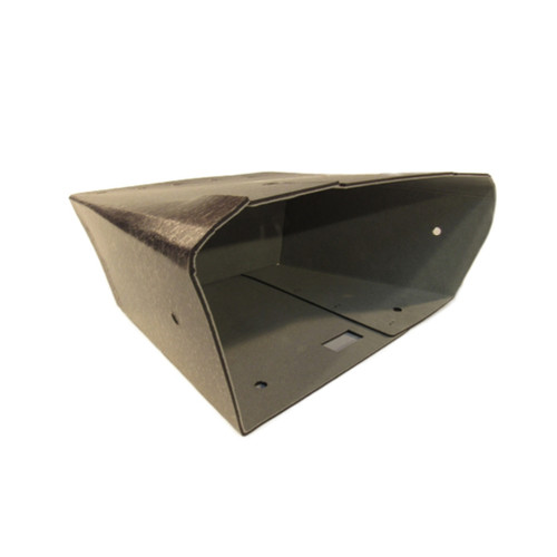 Glove Box Liner Insert for Classic Cars, Gray Cardboard Material, OEM Specification, Perfect Fit, Pre-Assembled and Stapled.