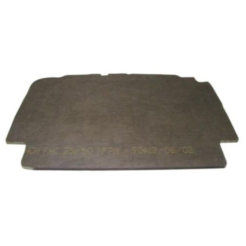 1973-1975 Buick Regal Gray Fiberglass Hood Insulation Pad Heat Shield for Front Area - Reduce Engine Noise and Heat, USA Made