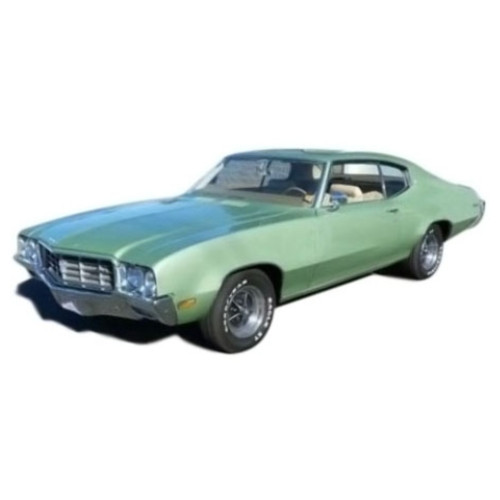 Package Tray Insulation for 1969-1972 Buick Skylark GS 2Door Hardtop Coupe Jute