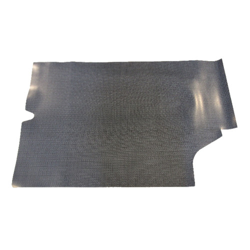 Trunk Floor Mat Cover for 1968-1972 Buick Skylark Hardtop, Gray Rubber Material, Rear Area Protection, Made in USA.