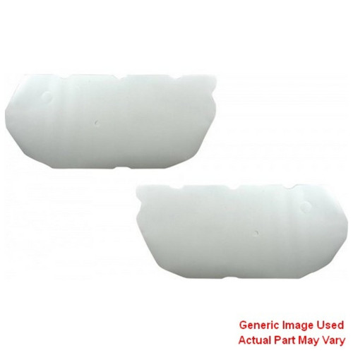 Water Shield Vapor Barrier for 1973-1977 Buick Century Regal Unpainted Right LH