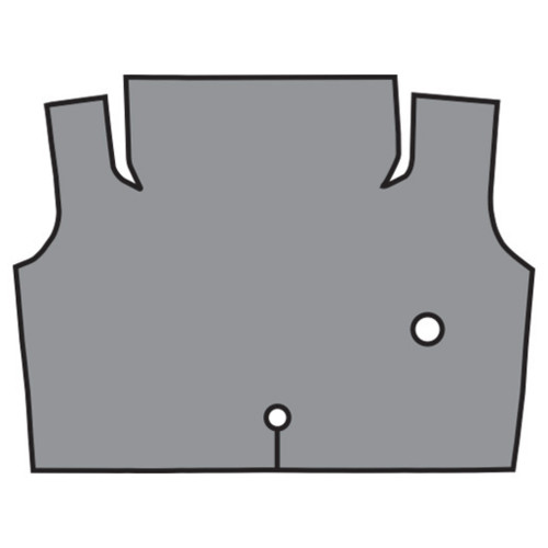 Trunk Mat for Classic Ford Vehicles, Molded Vinyl Material, Precision Fit, Easy Installation, Durable and Stylish Option