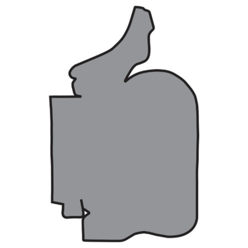 Trunk Mat for 1959 Ford Galaxie, Molded Style, US-Made, OEM Quality, Right Side Trunk, Complete Coverage