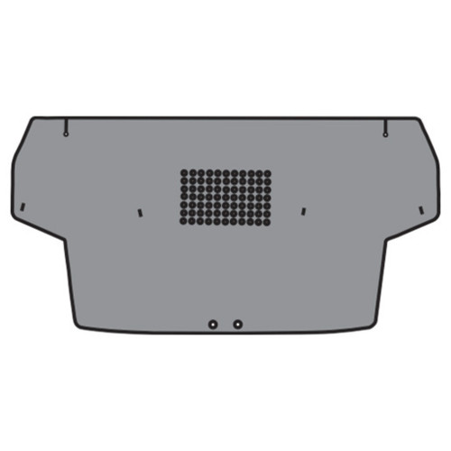 Trunk Mat for Classic Car Trunk Floor, Molded Carpet Flooring for 1959-1960 Chevy Impala, Noise Insulation & Heat Reduction