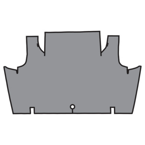 Trunk mat cover for 1970 Ford Fairlane, vinyl material, complete 1 piece, designed to replicate OEM quality.