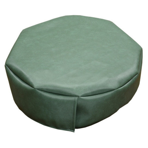 Trunk Mat for Classic Ford Bronco II, Cut & Sewn Cloth Vinyl Tire Cover, Molded Style, US-Made, Fits 1984-1990, 1 Piece
