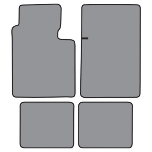 Floor Mats for 1970-74 American Motors Ambassador Cut & Sewn Cutpile Complete 4P