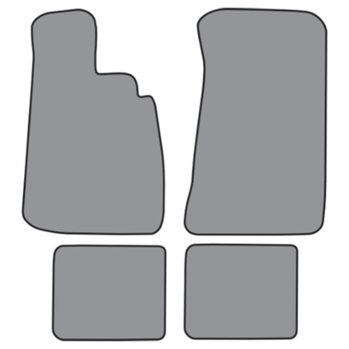 Floor Mats for 1971 BMW 1802 Molded Cutpile Complete 4Pc