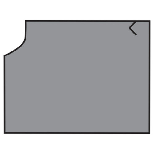 Trunk Mat for Classic Car Trunk Floor, Molded Style, US-Made, Fits 1973 Chevrolet K30 Pickup, OEM Quality Replication