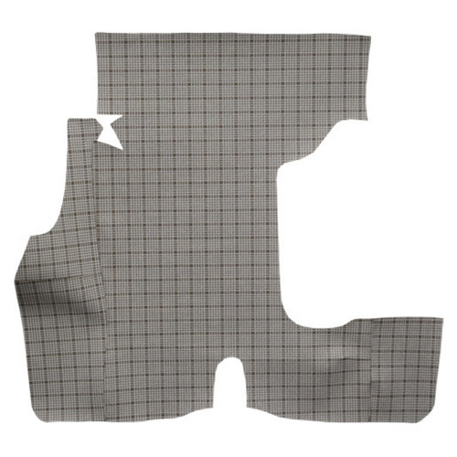 Trunk mat for 1957 Ford Fairlane 500 Hardtop 2DR, Die Cut Burtex Complete 1Pc, replicates OEM quality.