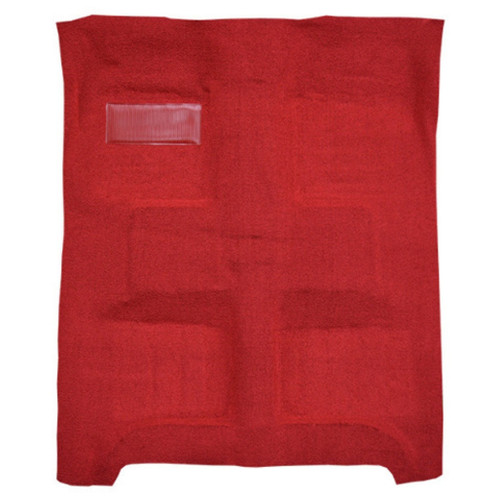 Interior Carpet for 1949-1954 Pontiac Chieftain, Molded Loop Style in Black - Complete Coverage, Made in the USA