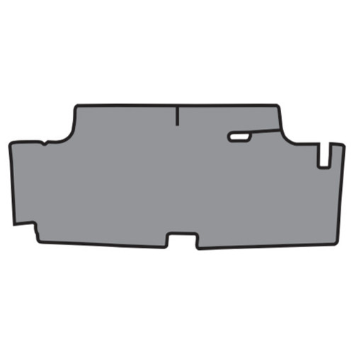 Trunk Mat for 1970-1974 Dodge Challenger Die Cut TM Vinyl Complete 1Pc