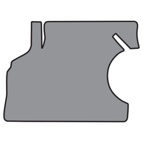 Trunk Mat for Classic Car Trunk Floor, Molded Style, Fits 1967 Plymouth Valiant, Complete Kit, OEM Quality Replication