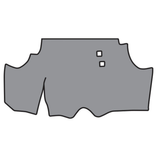 Trunk Mat for Classic Car, Molded Style, US-Made, Fits 1977 Pontiac LeMans, OEM Quality, Complete Kit, Easy Installation