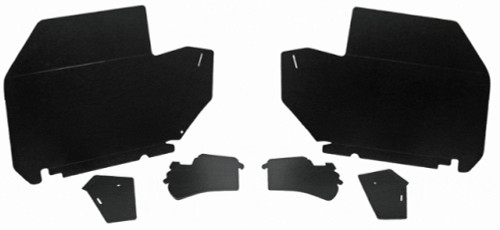 Trunk Trunk Side Panel Board for Buick Wildcat 1969-70 2DR Hardtop 6pc Black