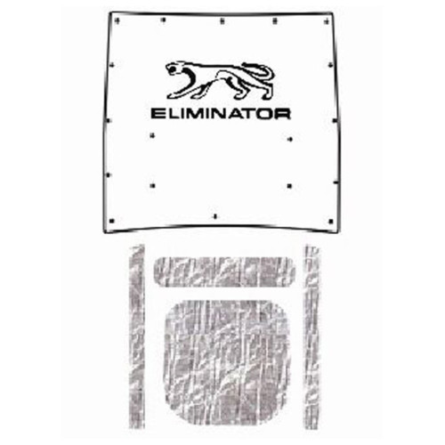 Hood Insulation Pad Heat Shield for Mercury Cougar - Ultimate Sound & Heat Insulation, High-Grade ABS Material,