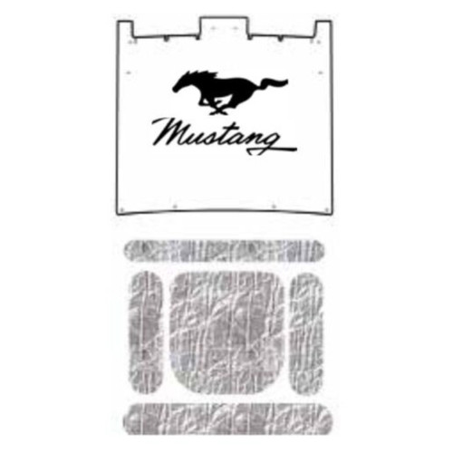 Premium Hood Insulation Pad Heat Shield | 1967-1968 Ford Mustang, Ultimate Sound & Heat Insulation Solution