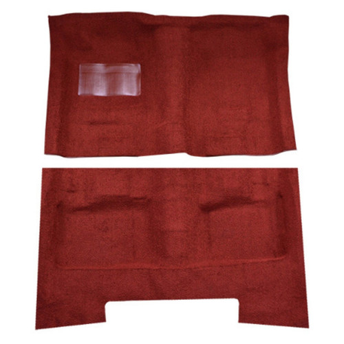 Carpet for Vintage Chrysler Town & Country 4DR - Molded Style, US-Made Automotive-Grade Flooring Kit with Padding & Heel Pads