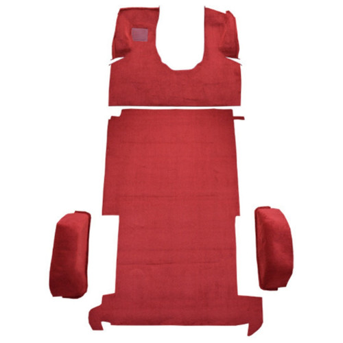 Carpet for Chevrolet G30 Short Van, Complete Cutpile Molded Style - Automotive-Grade Flooring Kit with Padding & Heel Pads.