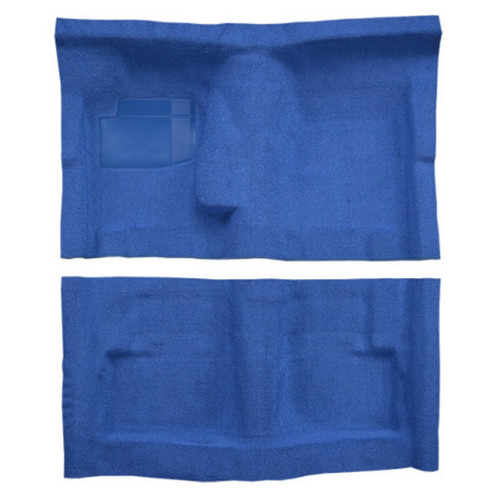 Carpet for Vintage Plymouth Satellite 2DR - Molded Style, US-Made Automotive-Grade Flooring Kit with Padding & Heel Pads