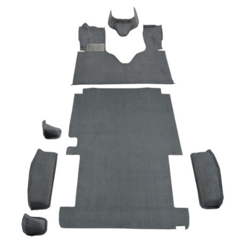 Interior Molded Carpet for 1975-1983 Ford E-250 Econoline Short Body Style, Complete Vehicle Coverage, Made in the USA
