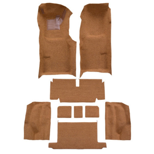 Carpet for Chevrolet Corvette 1971-1972 Roadster Auto Complete w/Pad Loop, Molded Style, US-made Automotive-grade Material