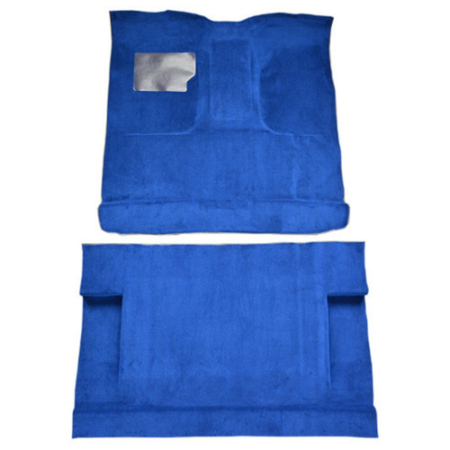 Carpet for Vintage Ford F-250 Crew Cab Interior - Molded Loop Style - Complete Replacement Kit with Trimmed Edges.
