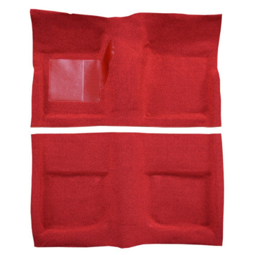 Carpet for Classic Ford Mustang Coupe Interior, Black Loop Style - Enhance Your car's Look & Feel with Quality Flooring.