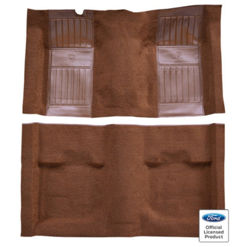 Interior Carpet for 1971-73 Ford Mustang Fastback with Ginger Pony Inserts | Molded in the US | Complete Vehicle Coverage