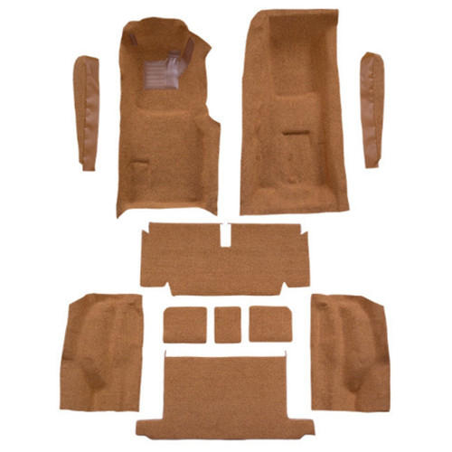 Carpet for Chevrolet Corvette 1971-72 Roadster Interior, Molded Style, Complete Kit with Pad - Automotive-Grade Quality
