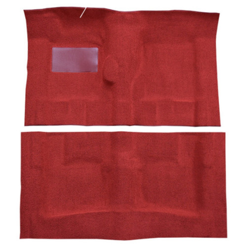 1965-1970 Pontiac Catalina 2DR Black Loop Carpet Kit - Molded Style, Made in USA, Complete Vehicle Coverage