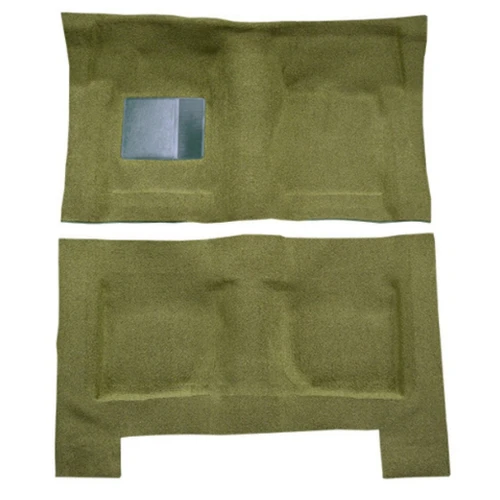 1965-1968 Ford Ranch Wagon 4DR Black Loop Carpet Kit - Complete Interior Flooring Replacement for Vintage Vehicles