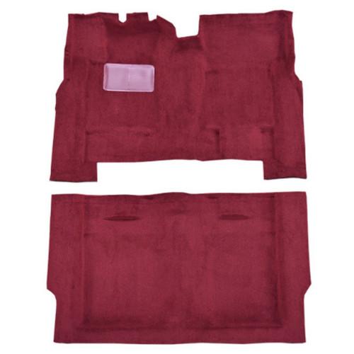 Carpet for 1981 Lincoln Town Car Interior, Molded Style, Black Cutpile - Auto-Grade Flooring Kit with Complete Coverage.