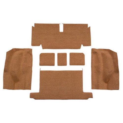 Carpet for Chevrolet Corvette 1971-1972 Rear Area Cutpile Molded Style - US Made Automotive-Grade Flooring Upgrade Kit