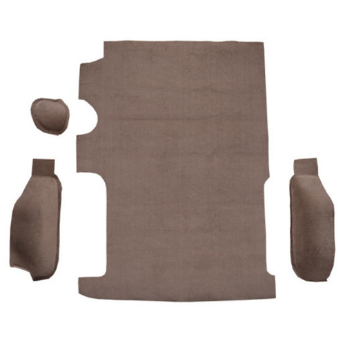 Carpet for GMC Safari Cargo Area, Black Cutpile - Replace old carpet with fresh flooring for a stylish interior upgrade.