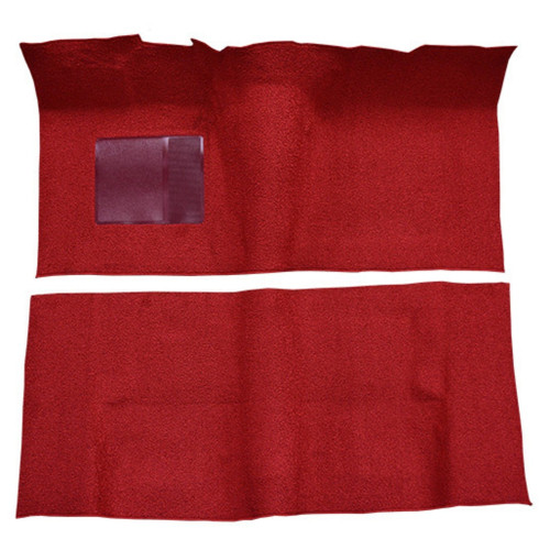 Carpet for Vintage Ford Galaxie 2DR Hardtop Auto - Molded Style, Made in USA, Complete Kit with Trimmed Edges & Surging.