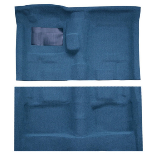 Carpet for Vintage Dodge Monaco 2DR - Black Loop Style, Molded in the USA | Complete Vehicle Coverage & Quality Replacement