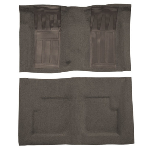 Carpet for Vintage Mercury Cyclone Convertible - Gray Inserts, Molded Style, Made in USA. Revive your car's interior!