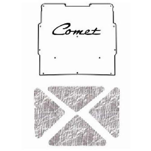 Premium Hood Insulation Pad Heat Shield for Mercury Comet, Ultimate Sound & Heat Insulation, ABS Material, Made in USA