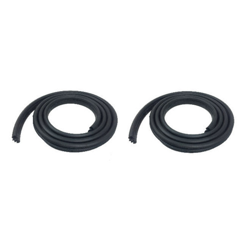 Rubber Weatherstrip Seal for 1999-2004 Jeep Grand Cherokee, LH & RH, Rear, Vehicle-Specific Fit, EPDM Material